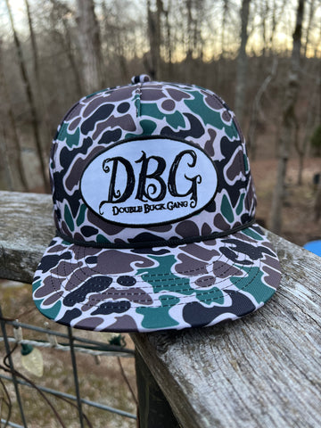 DBG Hat (Old School Grandpa Rope Hat) Backwoods Black Rope